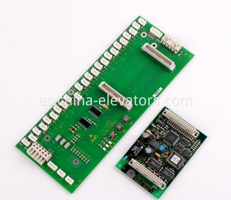 590868+590864 Junta de comunicación de la cabina del ascensor Schindler 590868+590864 Schindler Elevator Cabin Communication Board